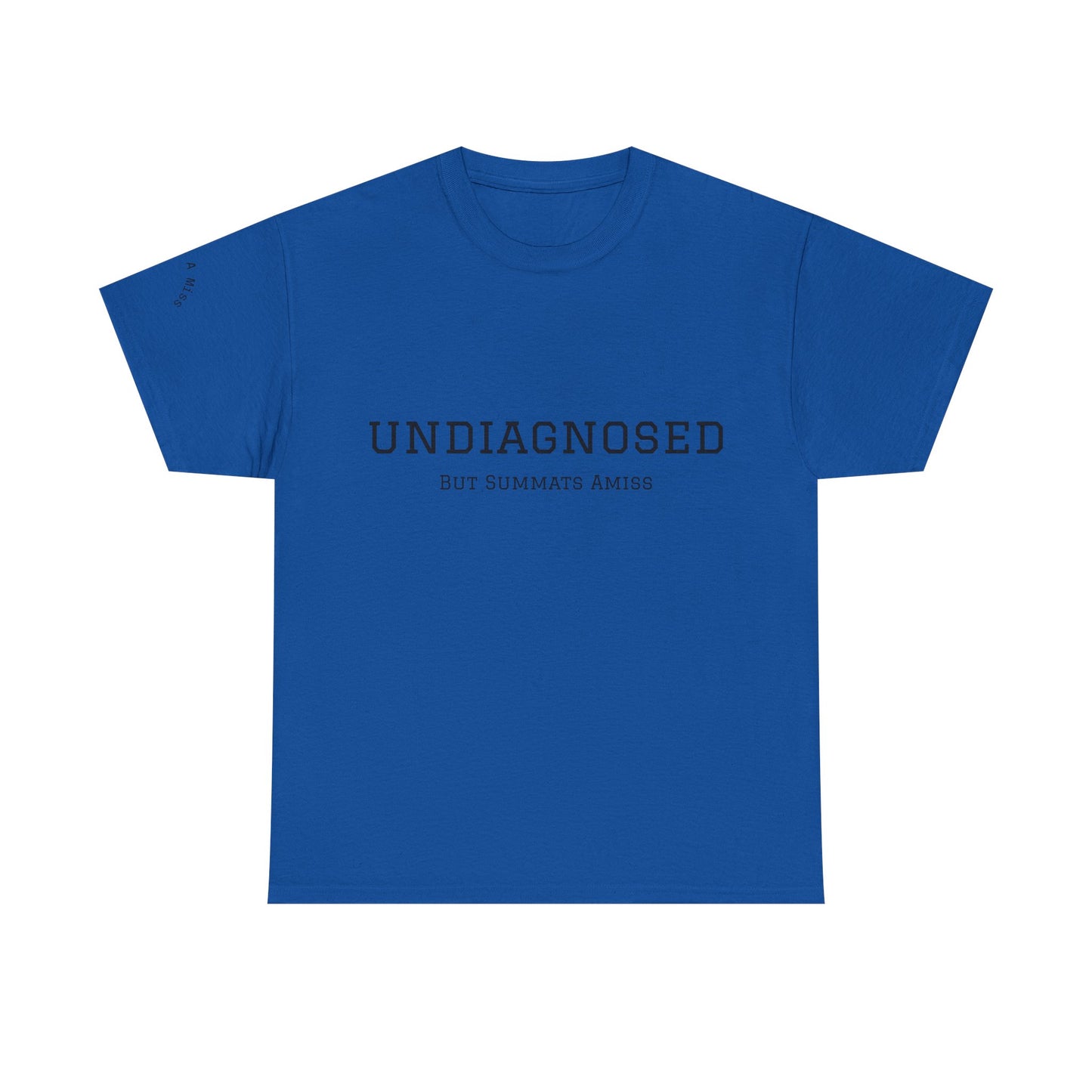 Yorkshire Unisex Heavy Cotton Tee - "Undiagnosed" Statement Tee, Comfortable Casualwear, Lightweight Everyday