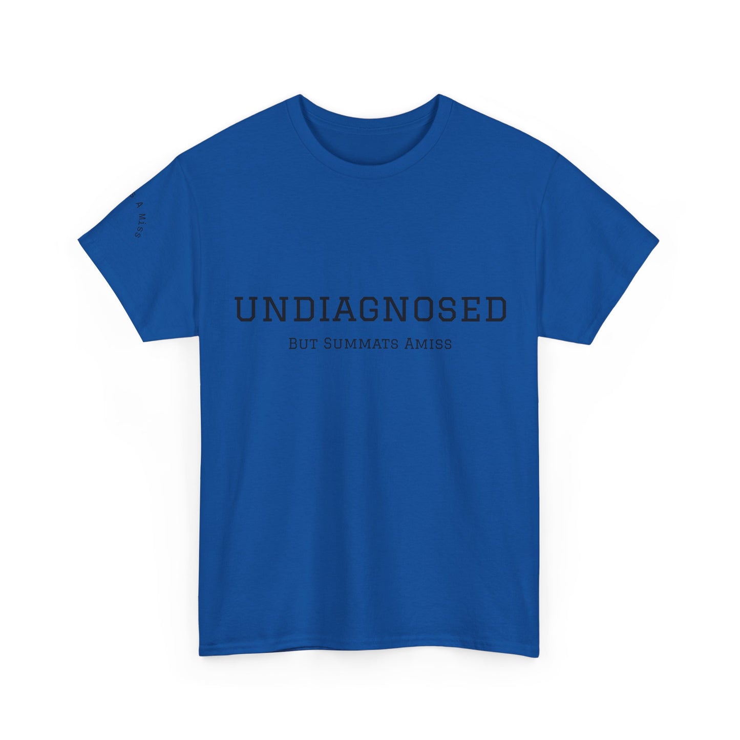 Yorkshire Unisex Heavy Cotton Tee - "Undiagnosed" Statement Tee, Comfortable Casualwear, Lightweight Everyday